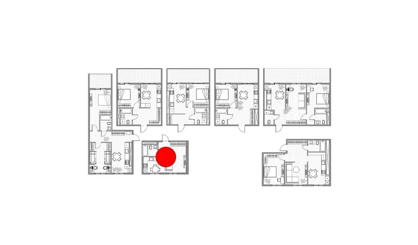 1-xonali xonadon 28.57 m²  11/11 qavat