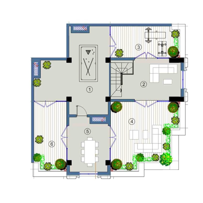 4-комнатная квартира 120 м²  9/9 этаж