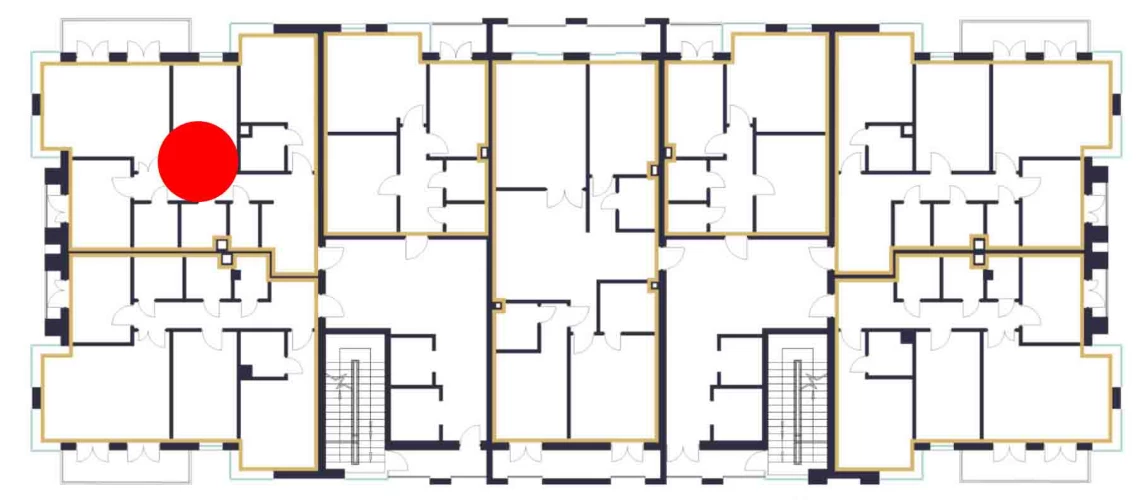 3-xonali xonadon 99.82 m²  10/10 qavat