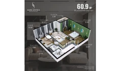 2-body.ApartmentCard.комнатная квартира 60.7 body.ApartmentCard.м²  9/9 body.ApartmentCard.этаж