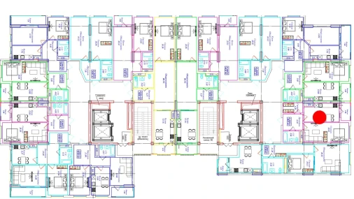 1-xonali xonadon 49.87 m²  11/17 qavat | UCHTEPA CITY Turar-joy majmuasi