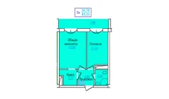 2-комн. квартира 45.33 м²  8/9 этаж | Жилой комплекс PROVANS