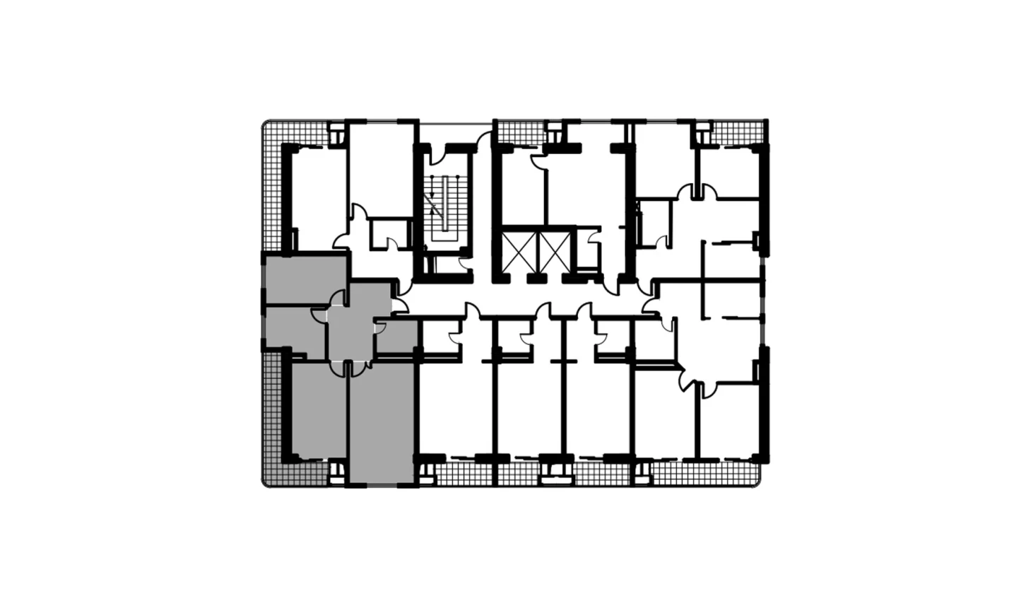 4-комнатная квартира 92.4 м²  7/7 этаж