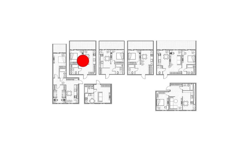 1-xonali xonadon 35.5 m²  12/14 qavat | PARVOZ Turar-joy majmuasi