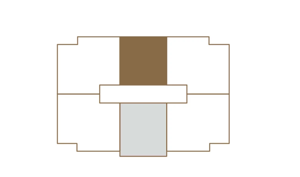 1-xonali xonadon 43.5 m²  1/1 qavat