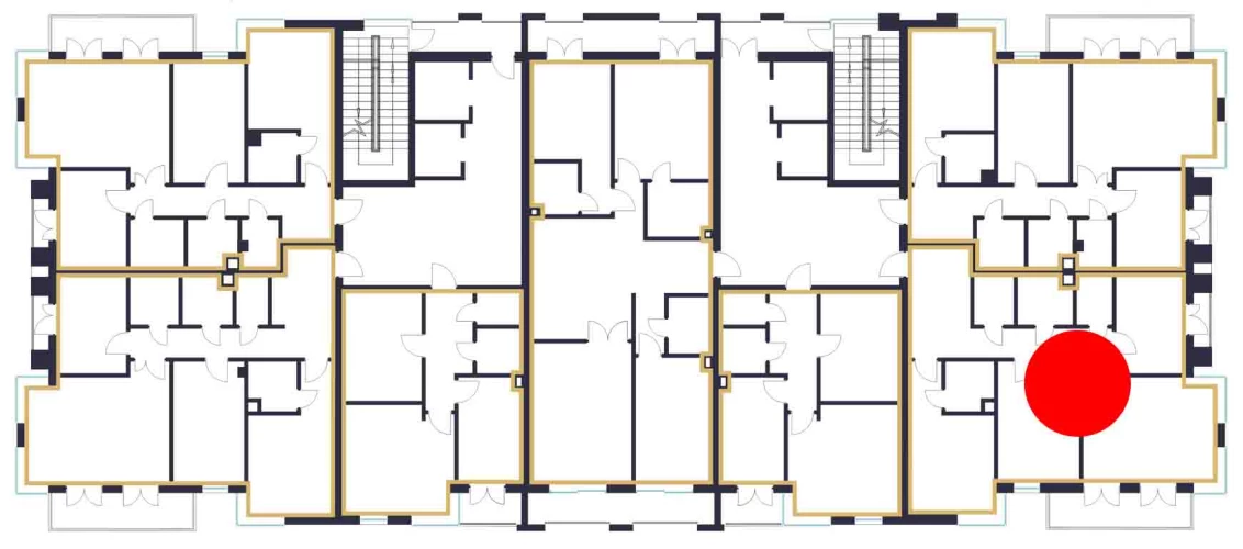 3-xonali xonadon 97.14 m²  10/10 qavat