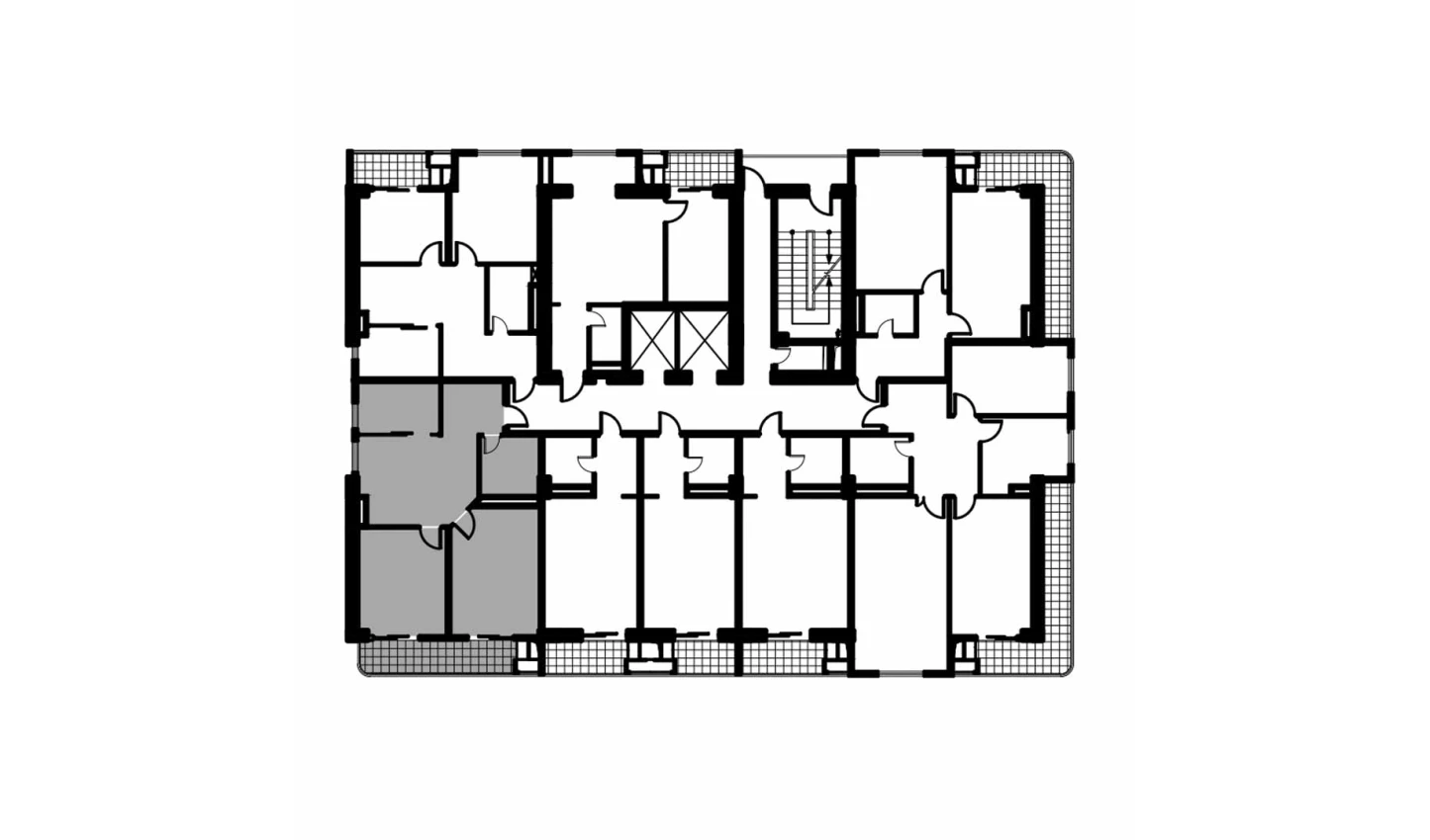 3-xonali xonadon 72.1 m²  11/11 qavat