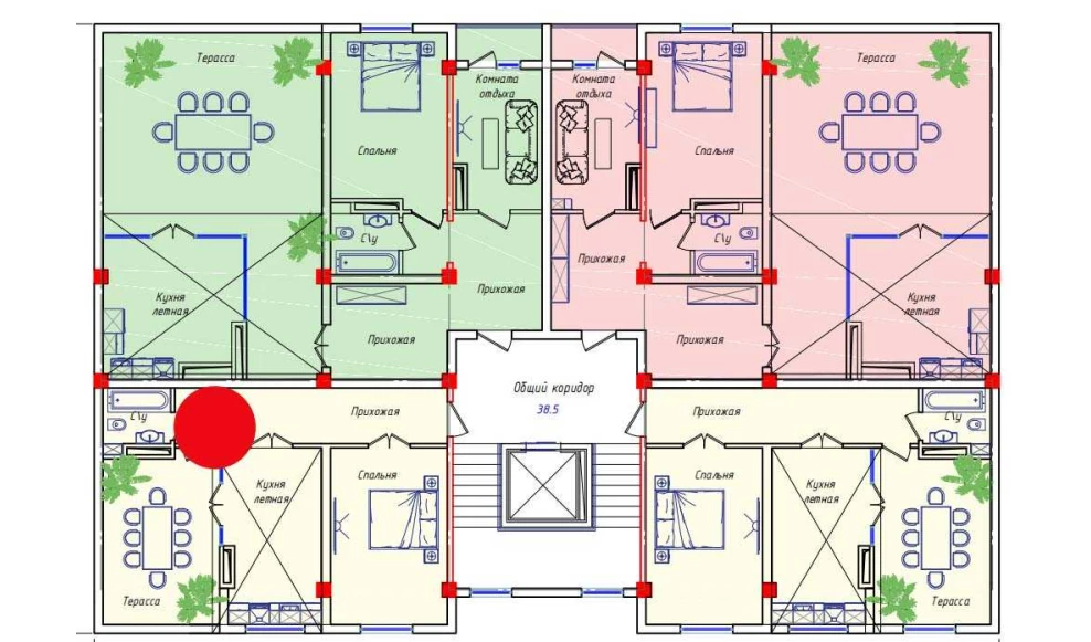 2-комнатная квартира 67.2 м²  10/10 этаж