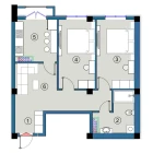 2-комн. квартира 63.5 м²  8/9 этаж | Жилой комплекс FLORYA RESIDENCE