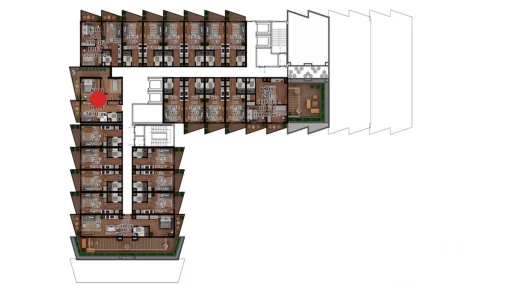 3-xonali xonadon 56.4 m²  4/7 qavat | TUSHLAR VODIYSI Turar-joy majmuasi