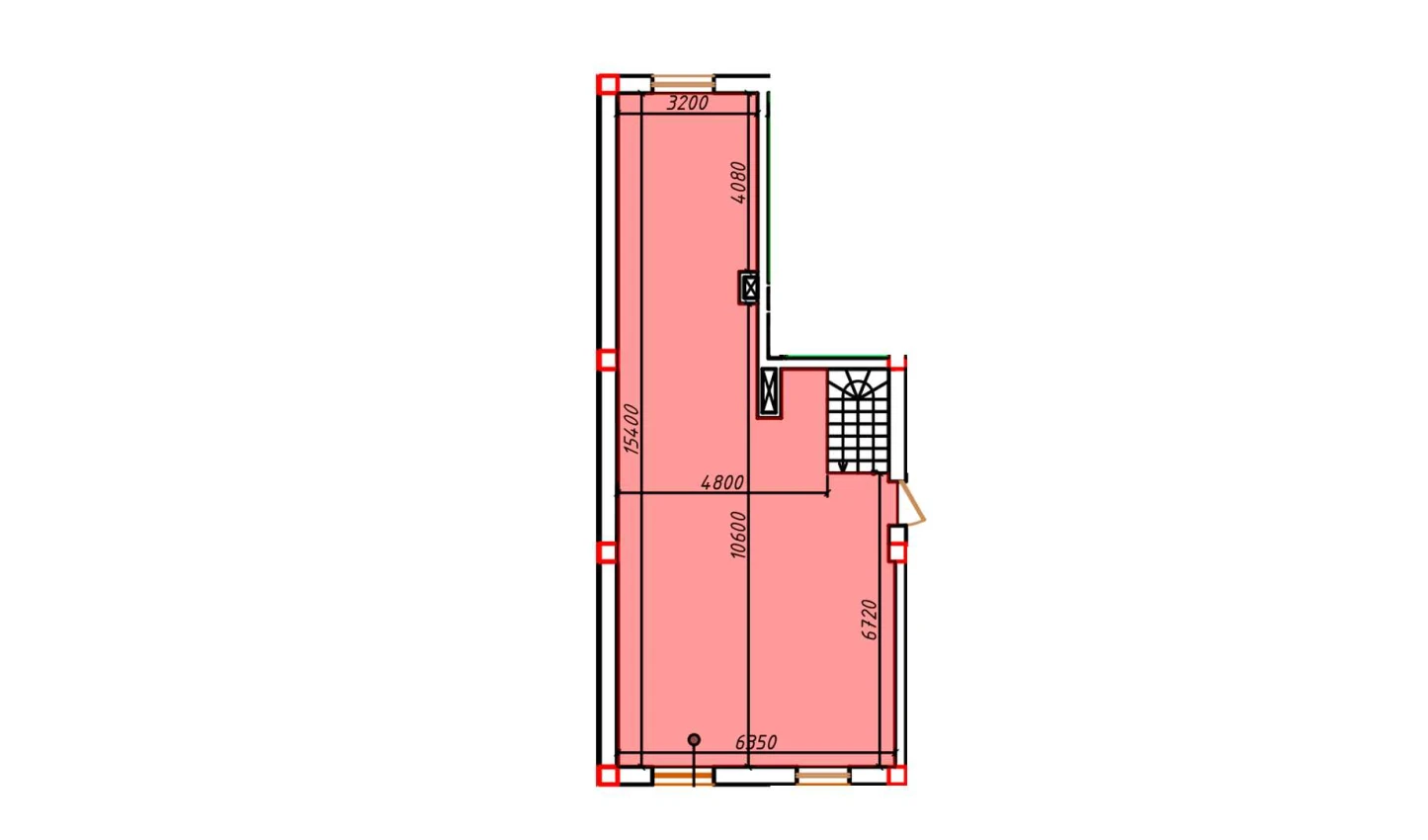 2-xonali xonadon 99.5 m²  5/5 qavat