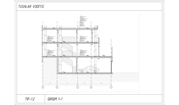 4-комнатная квартира 158.1 м²  1/4 этаж | Жилой комплекс TUSHLAR VODIYSI