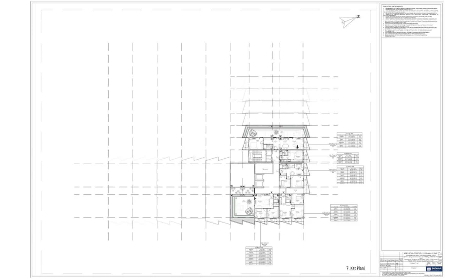 3-комнатная квартира 51.586 м²  7/7 этаж