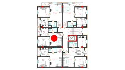 2-комнатная квартира 47.5 м²  5/12 этаж | Жилой комплекс CHINARA PARK