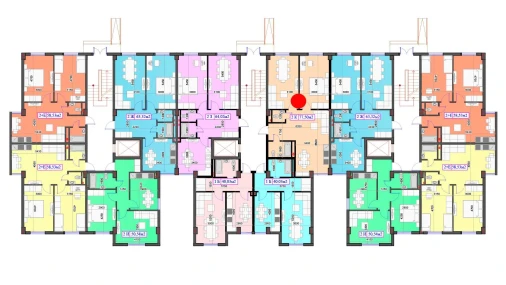 2-комнатная квартира 137.07 м²  1/7 этаж | Жилой комплекс O'ZBEGIM