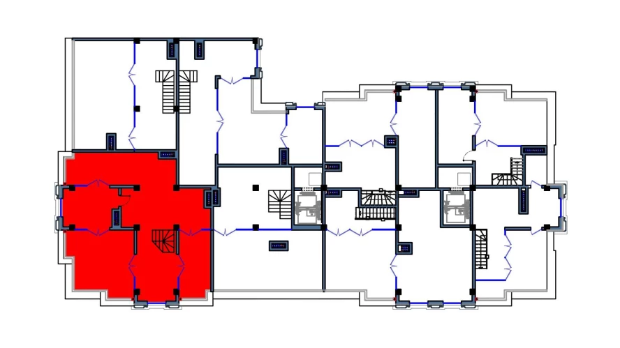 4-xonali xonadon 120 m²  9/9 qavat