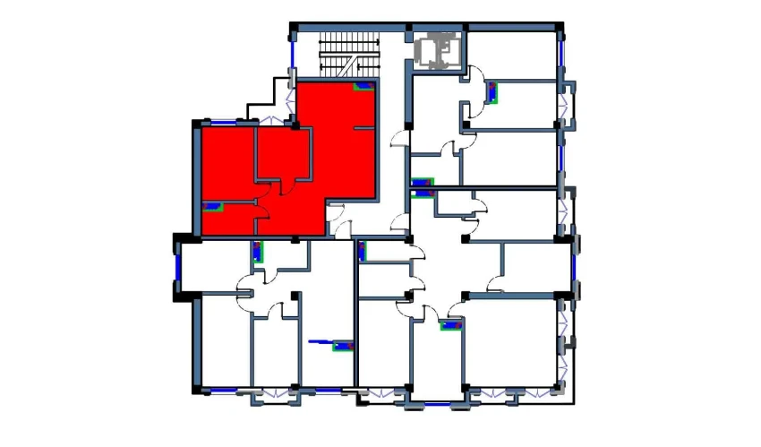 2-комнатная квартира 151 м²  9/9 этаж | Жилой комплекс FLORYA RESIDENCE