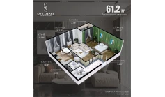 2-body.ApartmentCard.комнатная квартира 61.2 body.ApartmentCard.м²  4/4 body.ApartmentCard.этаж