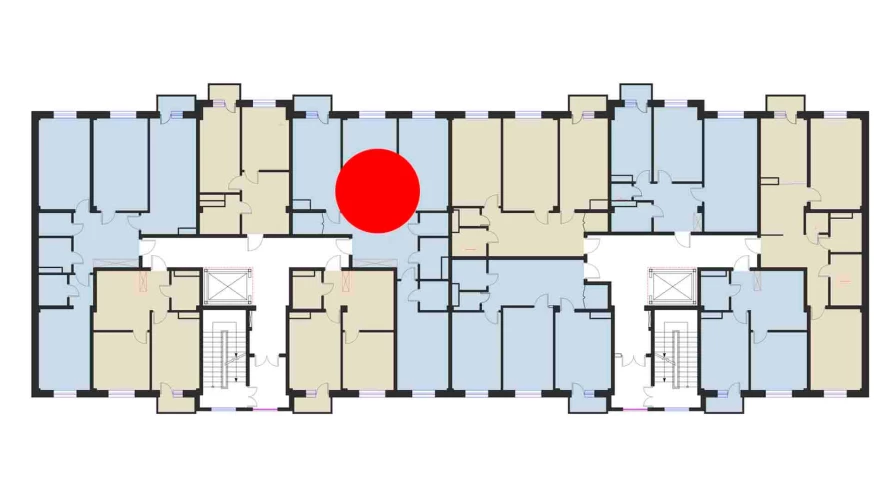 3-комнатная квартира 98.37 м²  10/10 этаж