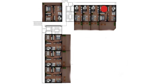 3-xonali xonadon 59.82 m²  1/6 qavat | TUSHLAR VODIYSI Turar-joy majmuasi