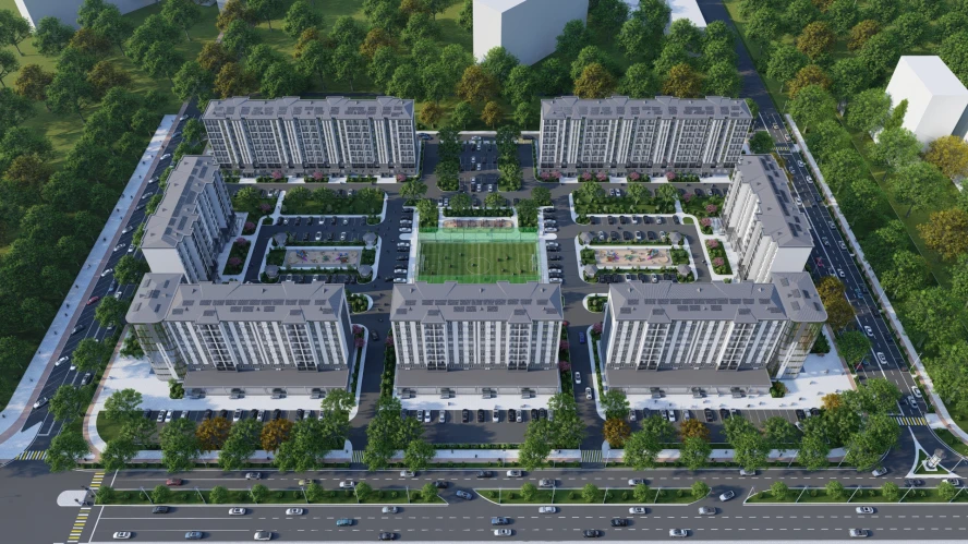 1-комнатная квартира 33.6 м²  3/3 этаж