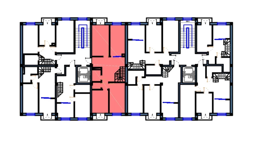 3-комнатная квартира 89 м²  9/9 этаж