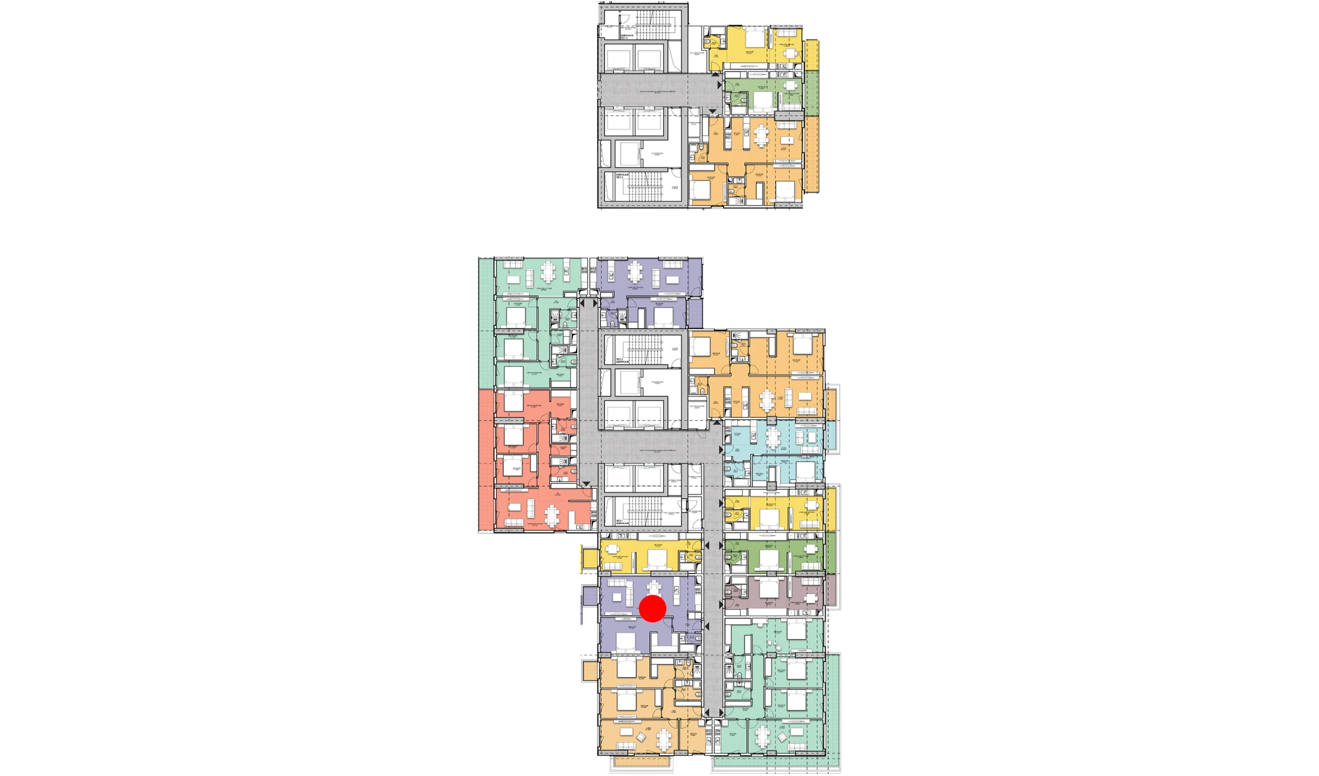 2-комнатная квартира 71.36 м²  19/19 этаж