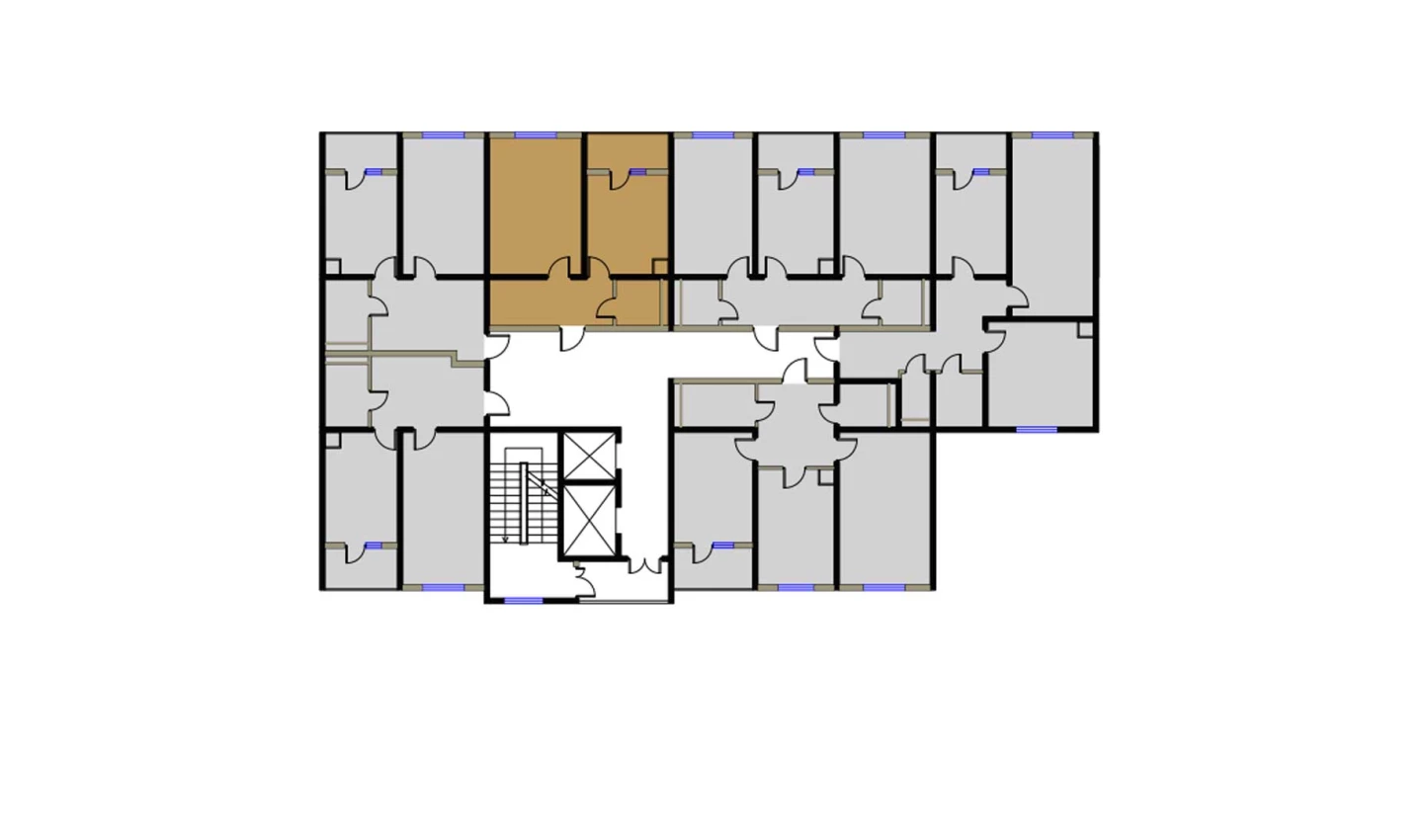 1-комнатная квартира 51.17 м²  14/14 этаж