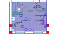 1-body.ApartmentCard.комнатная квартира 30.6 body.ApartmentCard.м²  7/7 body.ApartmentCard.этаж