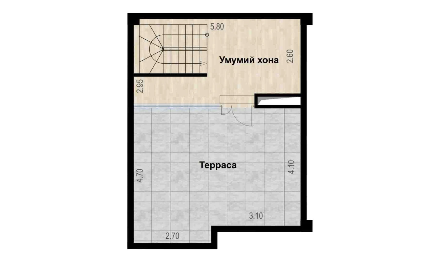 1-комн. квартира 83.88 м²  7/7 этаж | Жилой комплекс Bochka Resort