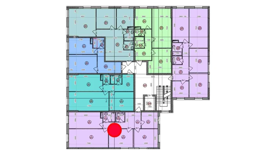 4-комнатная квартира 99.5 м²  5/5 этаж