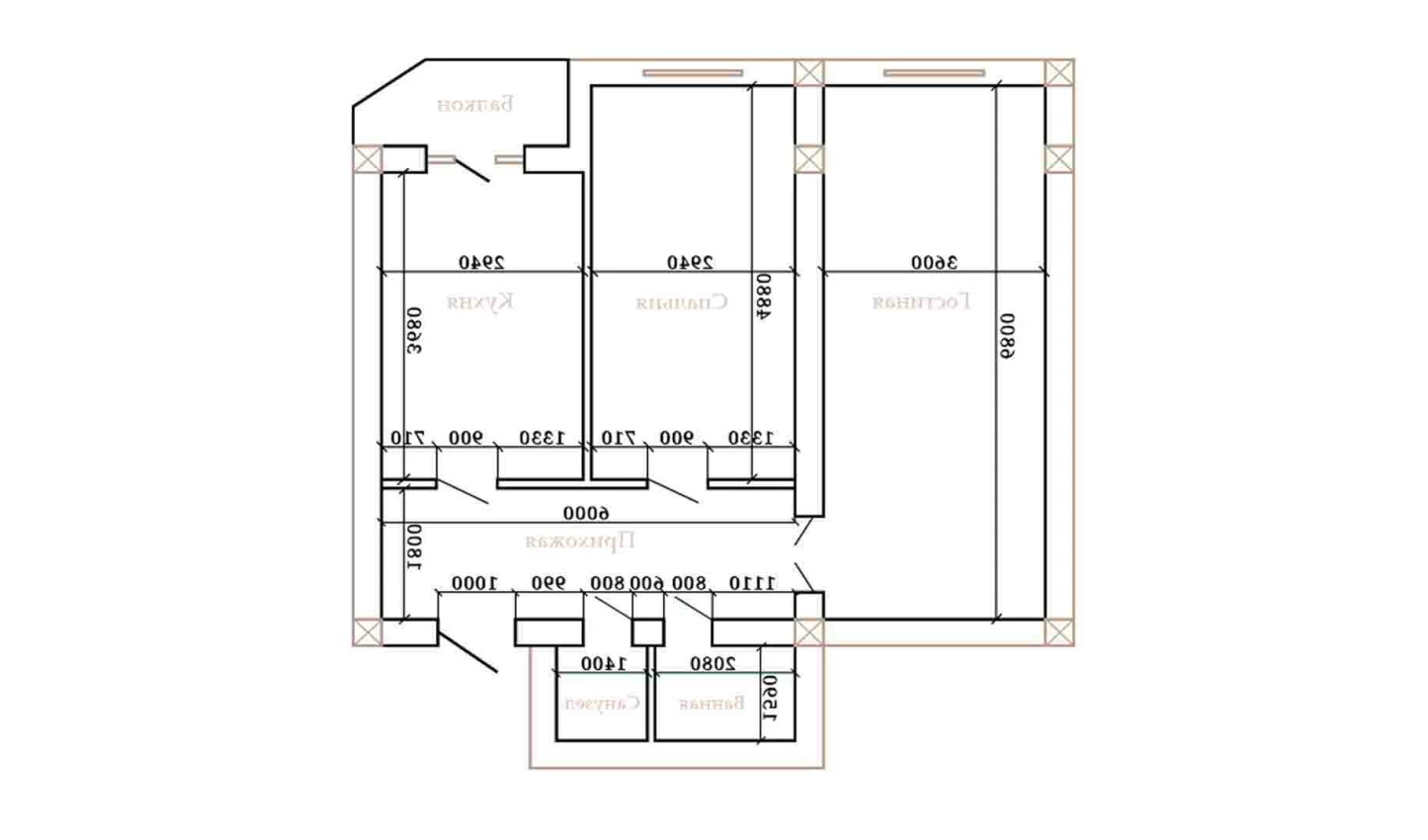 2-xonali xonadon 88.15 m²  8/8 qavat