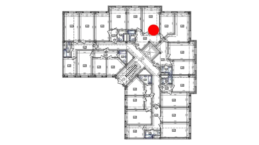 2-комнатная квартира 62.4 м²  1/1 этаж