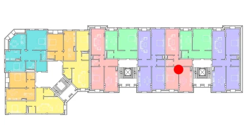 3-комнатная квартира 100.33 м²  8/8 этаж | Жилой комплекс Ziynat Capital