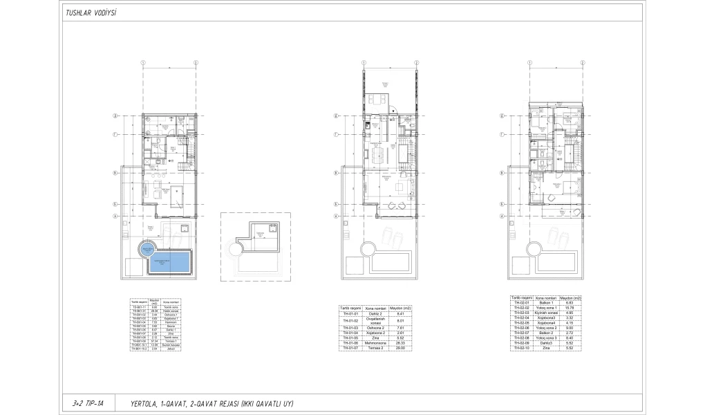 5-xonali xonadon 219.556 m²  1/1 qavat