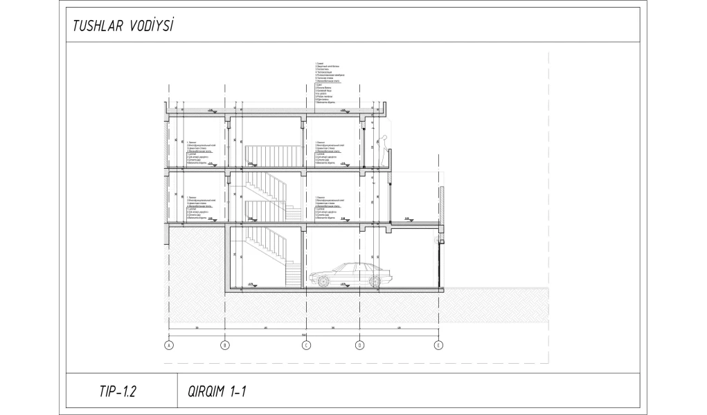 4-xonali xonadon 158.1 m²  1/1 qavat