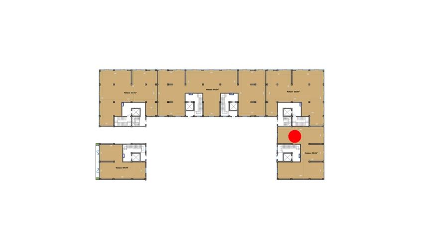 1-комнатная квартира 258.3 м²  1/1 этаж