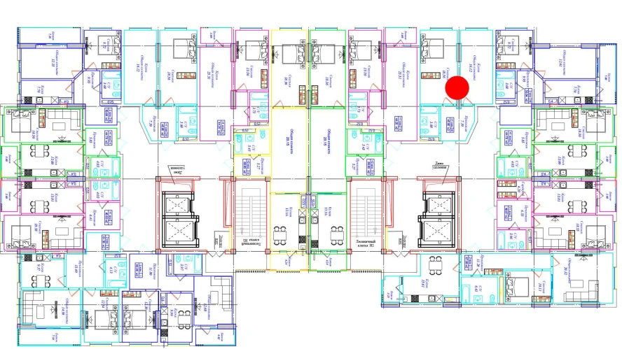 1-комнатная квартира 45.95 м²  8/8 этаж