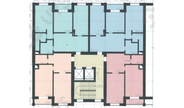 1-комнатная квартира 56.3 м²  2/2 этаж