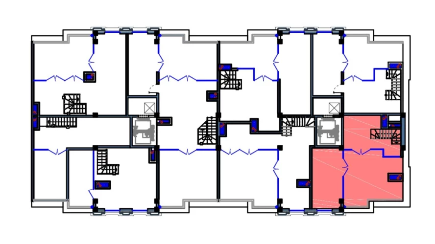 2-комнатная квартира 62.5 м²  9/9 этаж