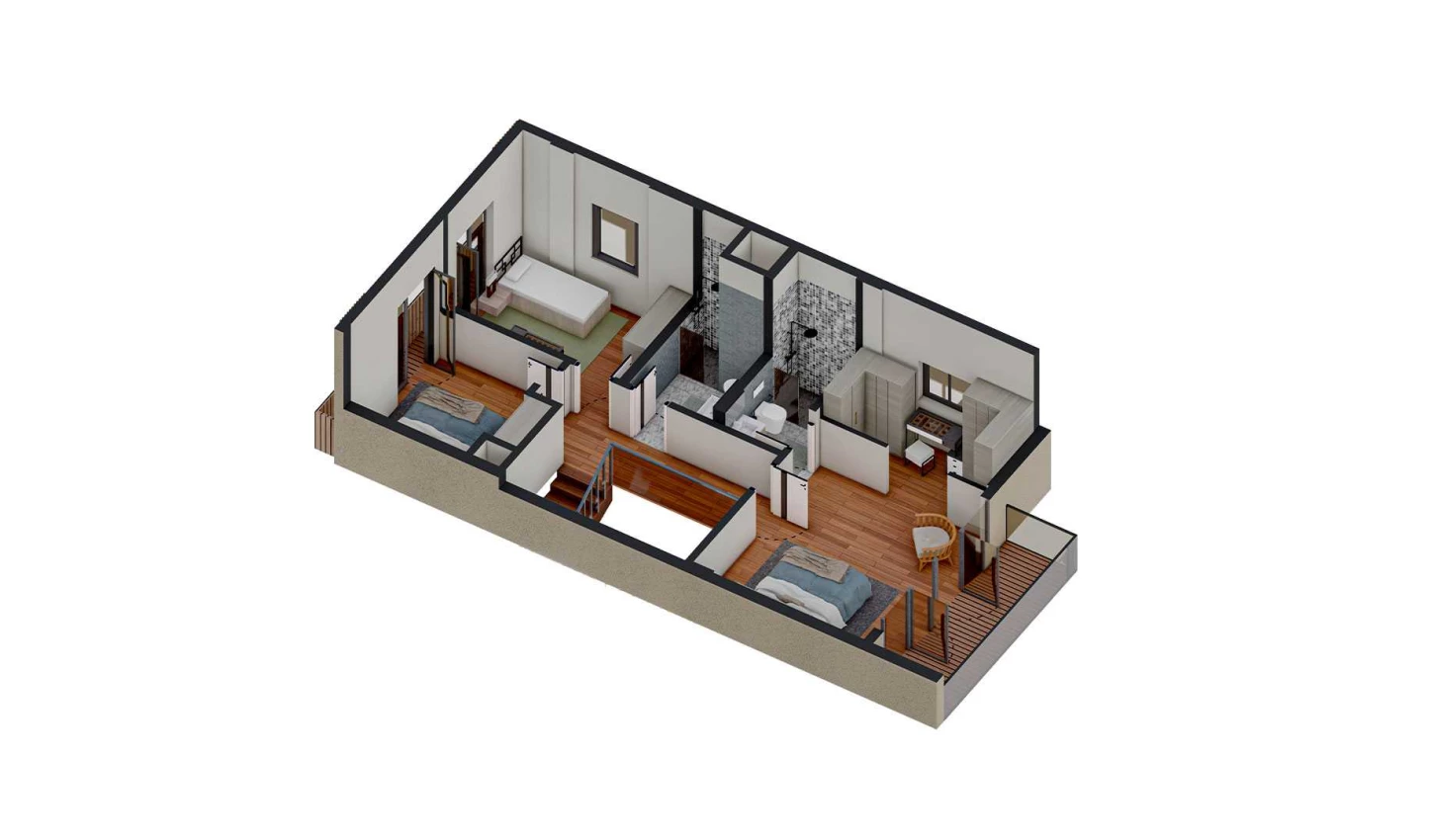 5-комнатная квартира 219.556 м²  1/1 этаж