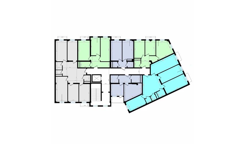 4-комнатная квартира 121.5 м²  3/3 этаж