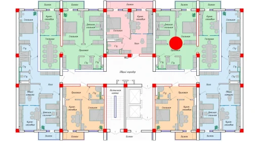 3-xonali xonadon 81.56 m²  11/12 qavat | SERGELI CITY Turar-joy majmuasi