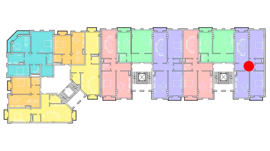 4-xonali xonadon 133 m²  2/2 qavat