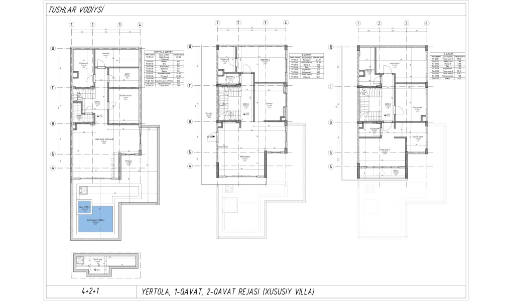 7-xonali xonadon 241.653 m²  1/1 qavat