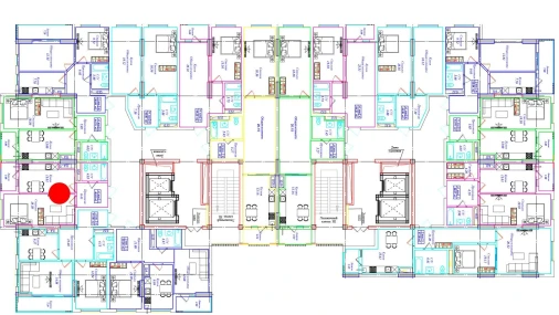 1-комнатная квартира 45.63 м²  2/17 этаж | Жилой комплекс UCHTEPA CITY