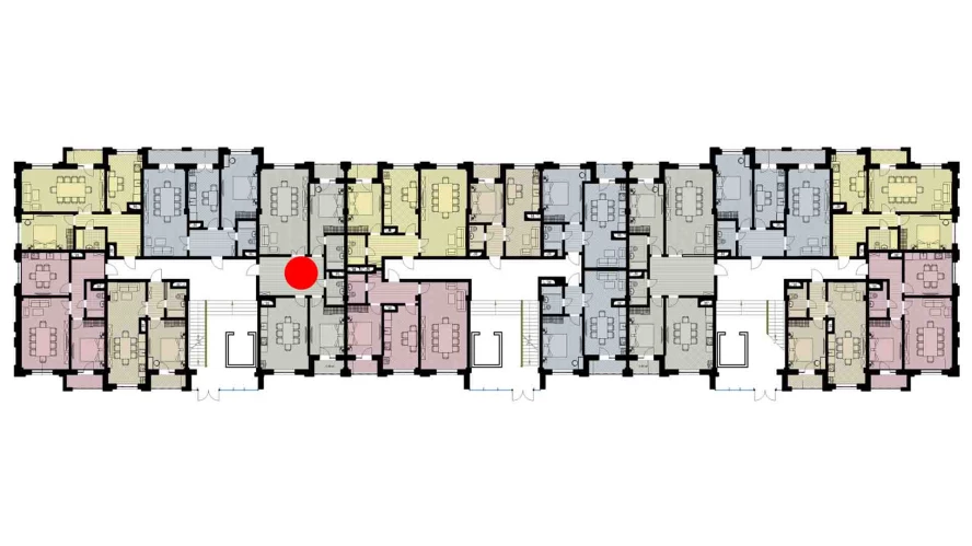 3-комнатная квартира 109.16 м²  3/3 этаж