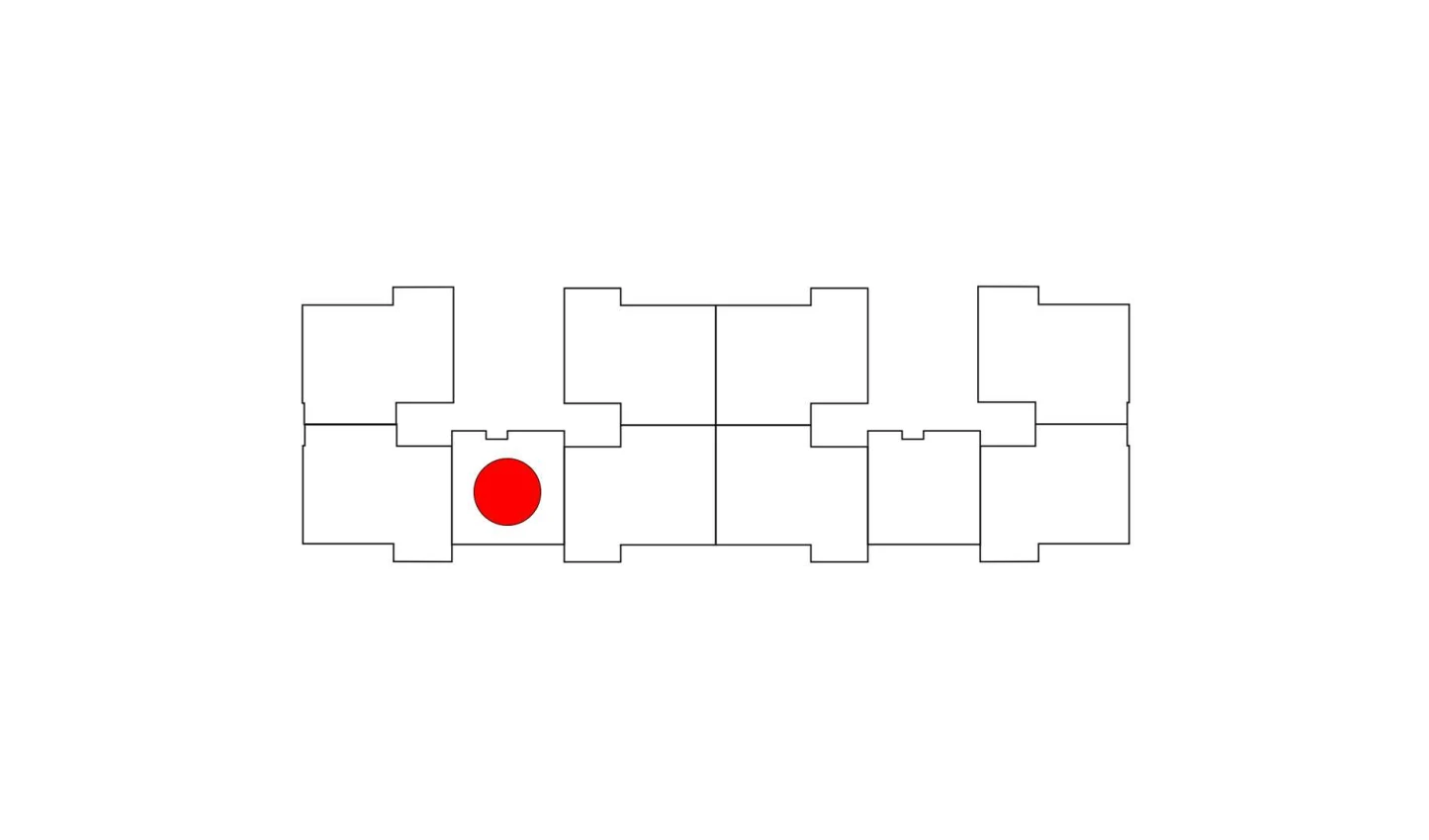 1-xonali xonadon 43.3 m²  11/11 qavat