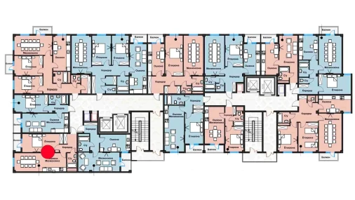 2-комнатная квартира 51.81 м²  10/10 этаж