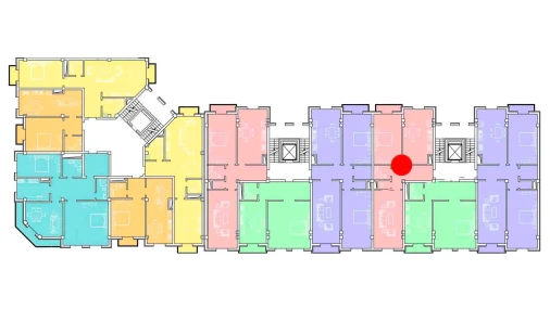 3-комнатная квартира 103.36 м²  6/8 этаж | Жилой комплекс Ziynat Capital